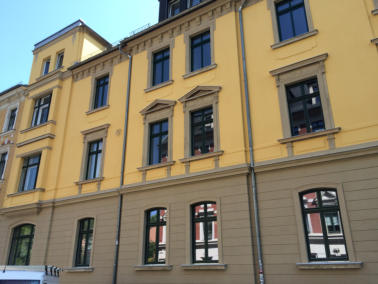 Geb�ude nach Beendigung der Restaurierung