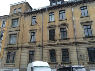 Vor Beginn der Arbeiten