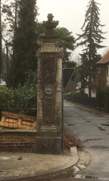 Ein fertiggestellter Pfeiler