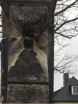 massive Sch�den durch Rostsprengung